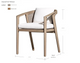 Teak Outdoor Dining Set – Solid Wood Patio Table with Armchairs