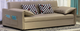 Modern Convertible Sofa Bed with Storage & Side Pockets – Stylish Space-Saving Design for Any Room