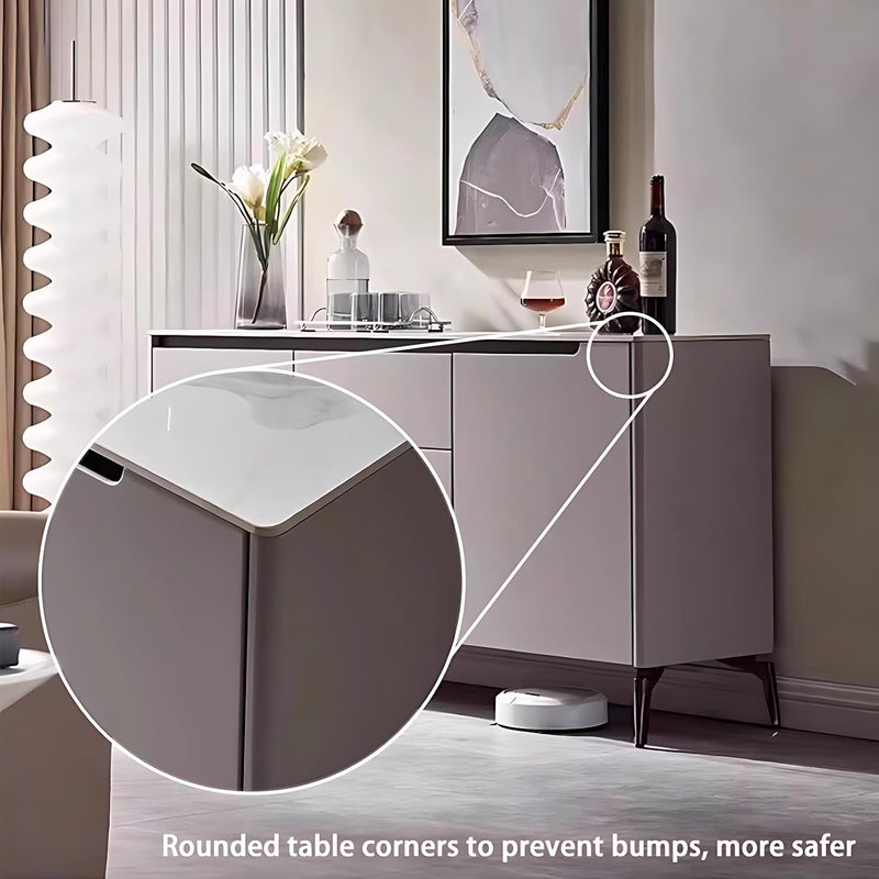 Modern Minimalist Sideboard with Sleek Handle-Free Drawers – Elegant Storage Cabinet/Side Board/Side Cabinet  with Metal Legs