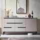 Modern Minimalist Sideboard with Sleek Handle-Free Drawers – Elegant Storage Cabinet/Side Board/Side Cabinet  with Metal Legs