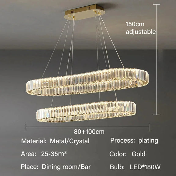 Remote-controlled LED pendant light warm glow