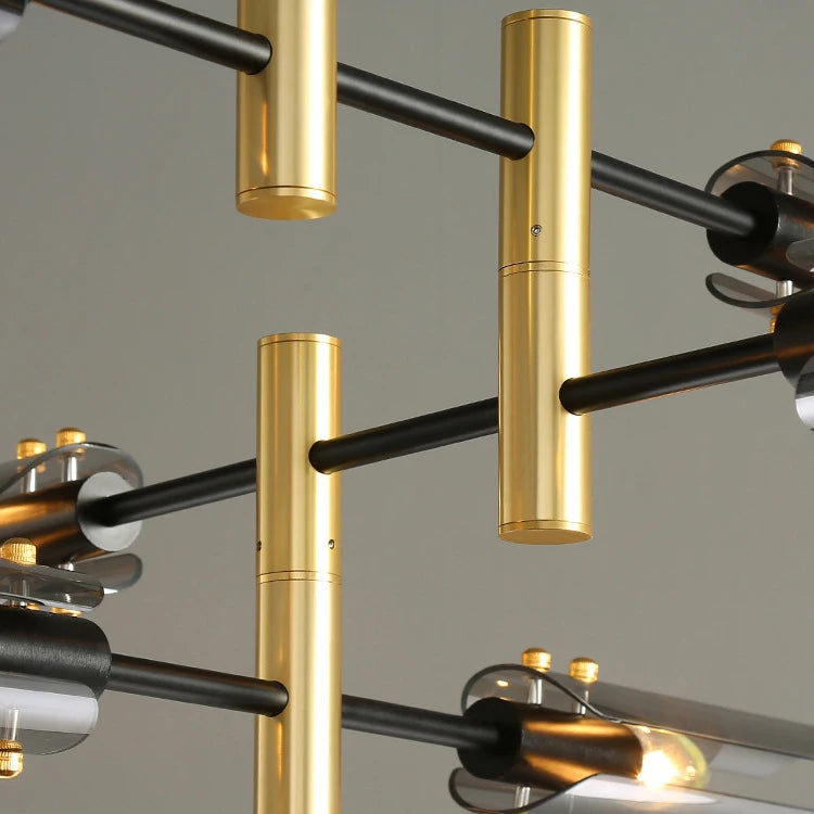 Adjustable industrial ceiling fixture for loft spaces