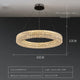 Modern crystal LED ceiling lamp for living room