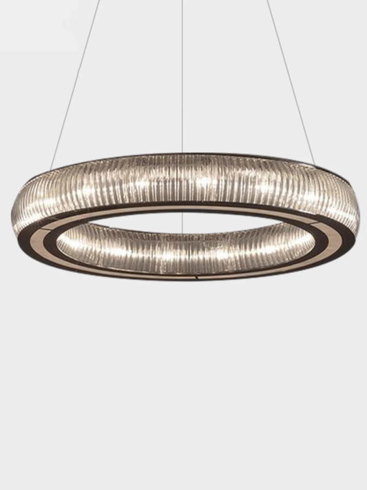 Nordic circular pendant light for dining room
