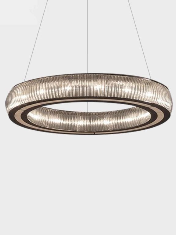 Nordic circular pendant light for dining room