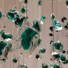 Large Luxury Crystal Staircase Chandelier