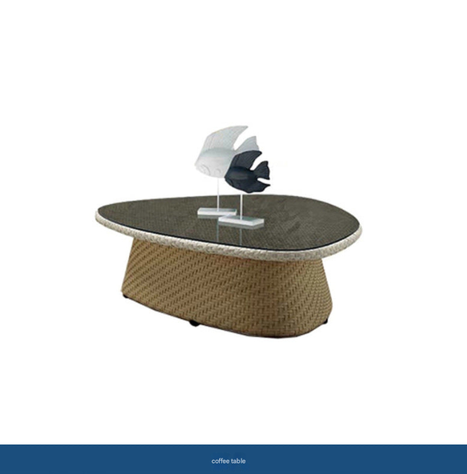 Modern Outdoor Rattan Dining Set – Oval Glass Table with 6 Woven Armchairs