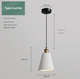 Nordic Industrial Style Three-head Restaurant Chandelier Macaron Simple Dining Table Bar Chandelier Bedroom Bedside Small Chandelier